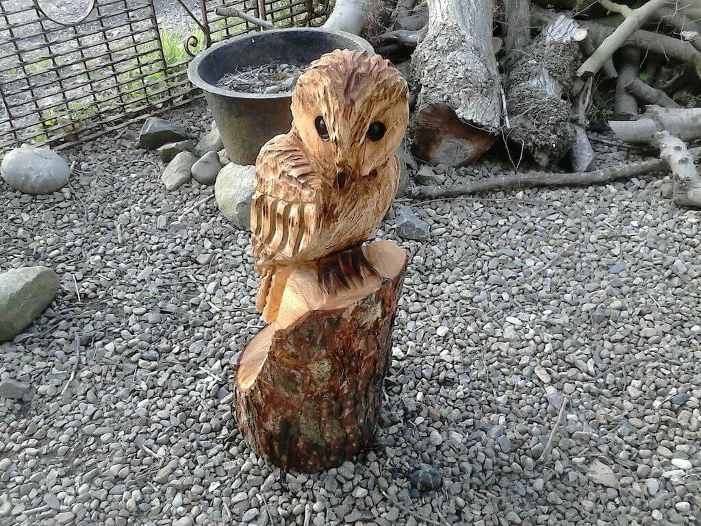 owl-carving